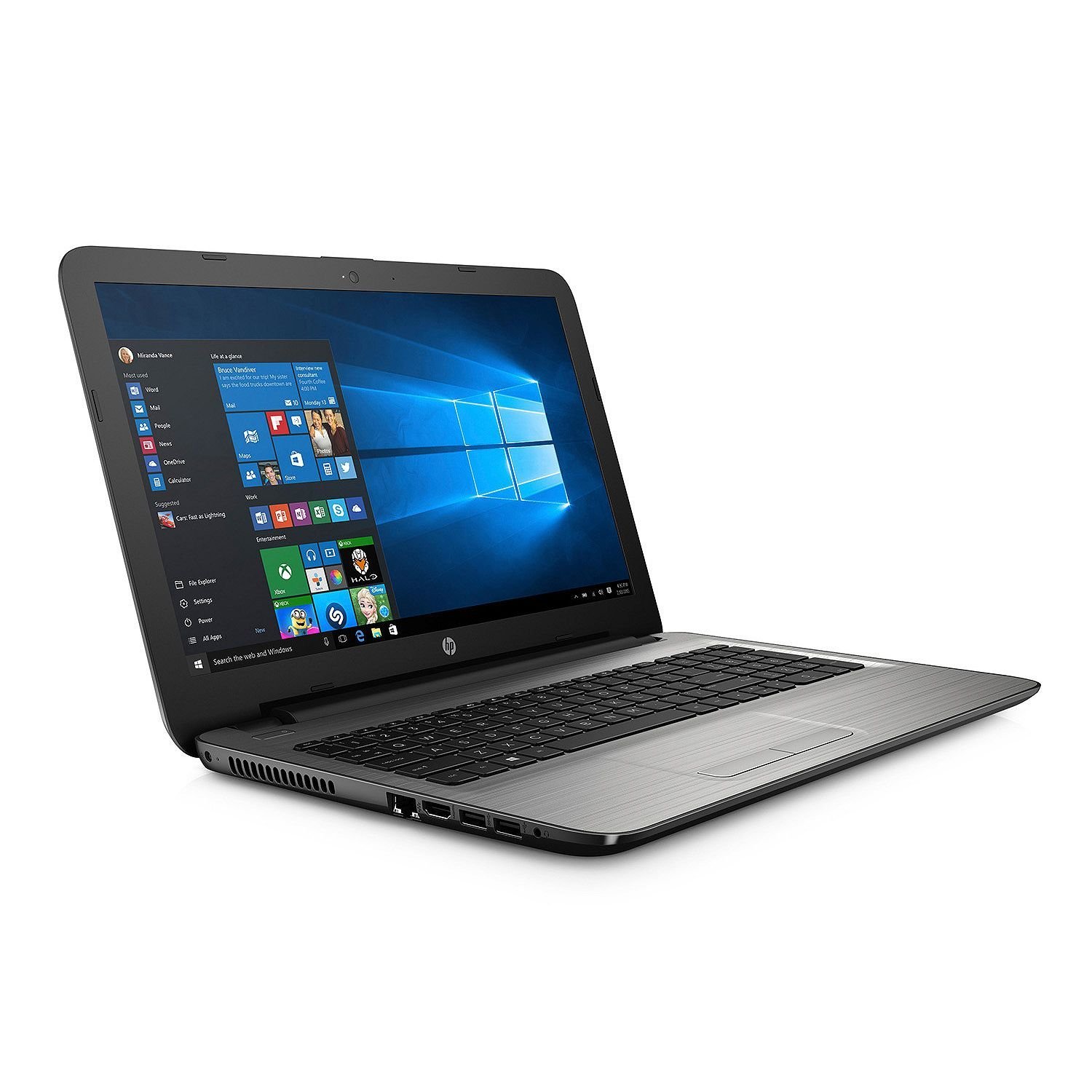 2017  HP Notebook 15 High Performance Premium HD Laptop 7th Intel Core i7-7500u Processor 2.7 GHz  16GB DDR4 RAM  1TB HDD  DVD±RW  802.11acWiFi  Bluetooth  HDMI Windows 10-silver